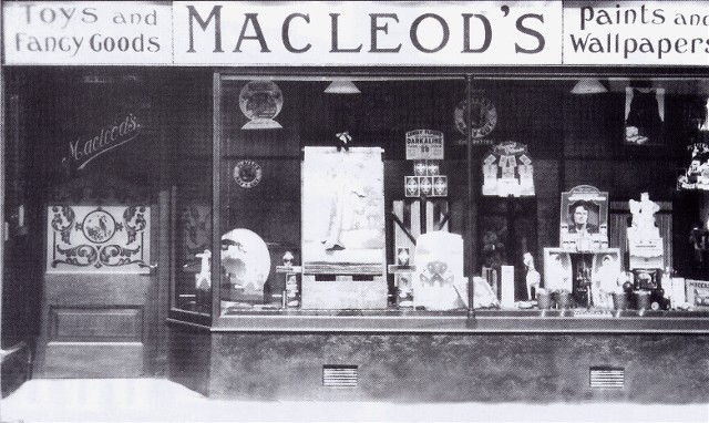 Macleod's shop - known as Nonie's general store and toy shop