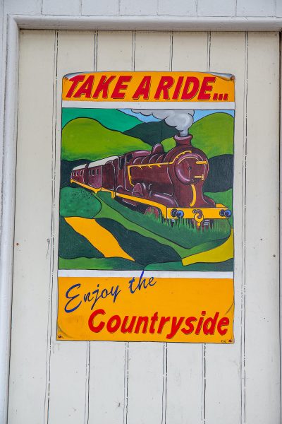 Wartime style poster - Take A Ride Enjoy the Countryside